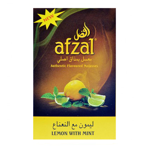 Табак Afzal Лимон с Mятой (Lemon with Mint), 50 грамм