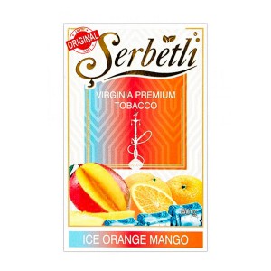 Табак Serbetli Ice Orange with Mango (Ледяной Апельсин с Манго), 50 грамм