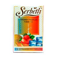 Табак Serbetli Ice Strawberry With Melon (Ледяная Клубника с Дыней), 50 грамм