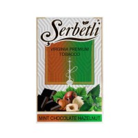 Табак Serbetli Mint Chocolate Hazelnut (Мята, Шоколад и Орех), 50 грамм