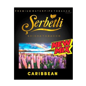 Табак Serbetli Caribbean (Карибы), 50 грамм (новая упаковка)