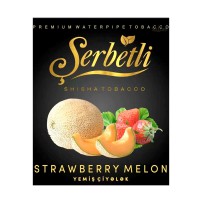 Табак Serbetli Strawberry Melon (Клубника с Дыней), 50 грамм (новая упаковка)