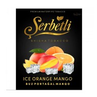 Табак Serbetli Lychee Ice Orange Mango (Ледяной Апельсин с Манго), 50 грамм (новая упаковка)