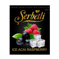 Табак Serbetli Ice Acai Raspberry (Лёд, Асаи, Малина), 50 грамм (новая упаковка)