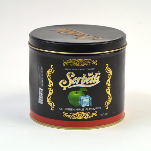 Табак Serbetli Ice Green Apple (Зеленое Яблоко со Льдом), 1000 грамм
