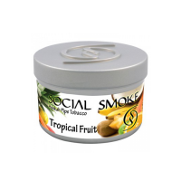 Табак Social Smoke Тропические Фрукты (Tropical Fruit), 100 грамм