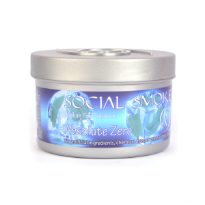 Табак Social Smoke Абсолютный Ноль (Absolute Zero), 100 грамм