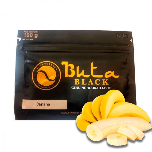 Табак Buta Black Line Banana (Банан), 100 грамм