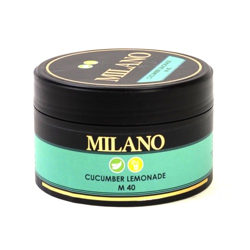 Табак MILANO Cucumber Lemonade M40 (Огуречный Лимонад), 100 грамм