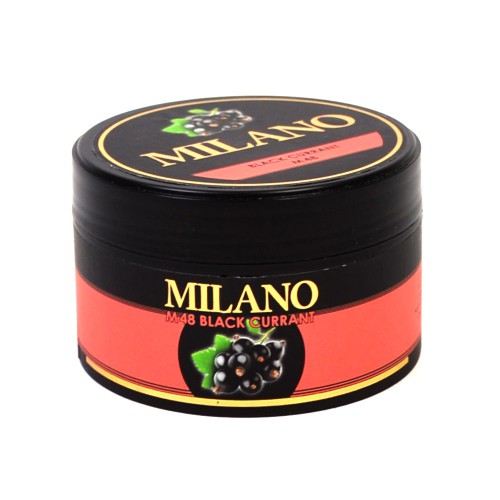 Табак MILANO Black Currant М48 (Черная Смородина), 100 грамм