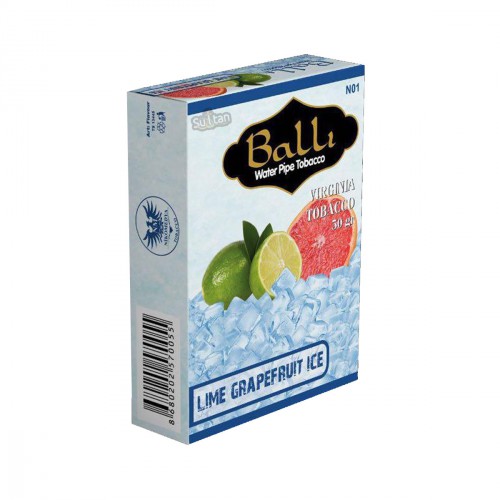 Табак Balli Lime Grapefruit Ice (Лайм, Грейпфрут и Лед), 50 грамм