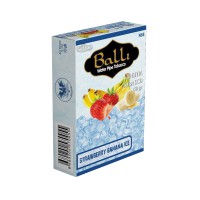 Табак Balli Strawberry Banana Ice (Клубника, Банан, Лед), 50 грамм