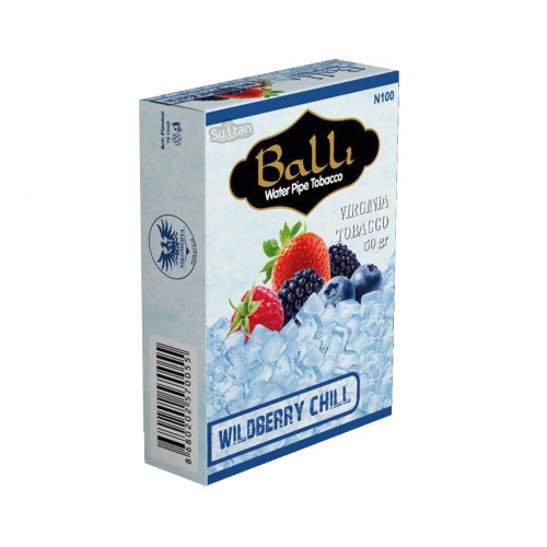 Табак Balli Wildberry Chill (Морозные Лесные Ягоды), 50 грамм