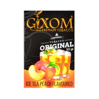 Табак Gixom Ice Tea Peach (Чай со Льдом и Персик), 50 грамм