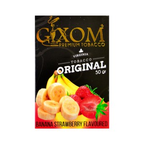 Табак Gixom Banana Strawberry (Банан с Клубникой), 50 грамм