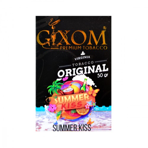 Табак Gixom Summer Kiss (Летний Поцелуй), 50 грамм