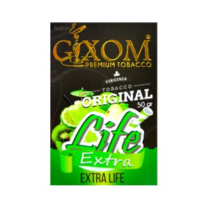 Табак Gixom Extra Life (Экстра Лайф), 50 грамм