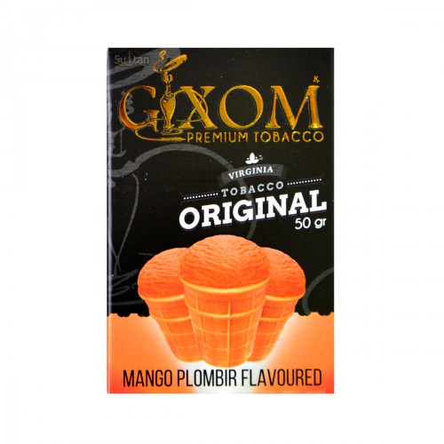Табак Gixom Mango Plombir (Манговое Мороженое), 50 грамм