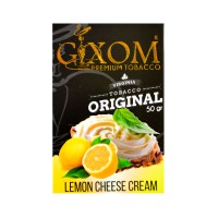 Табак Gixom Lemon Cheese Cream (Лимонный Чизкейк), 50 грамм