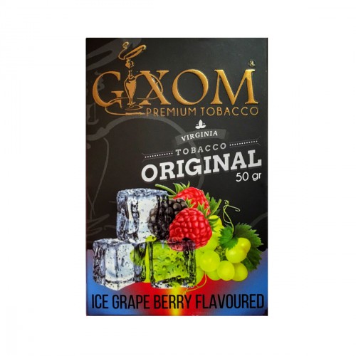 Табак Gixom Ice Grape Berry (Ягоды, Виноград, Лёд), 50 грамм