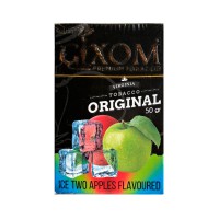 Табак Gixom Ice Two Apples (Двойное Яблоко со Льдом), 50 грамм