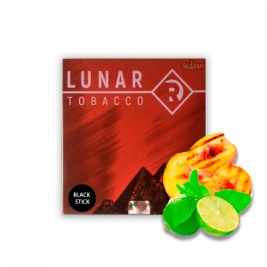 Табак Lunar Black Stick Lime Spiced Peach (Лайм, Пряной Персик), 50 грамм