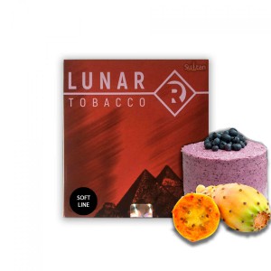 Табак Lunar Soft Line Blue Cake (Черничный Торт, Кактус), 50 грамм