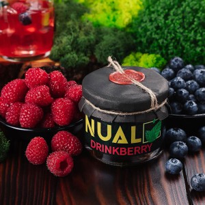 Табак Nual Drinkberry (Ягодный Коктейль), 100 грамм