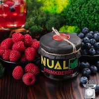 Табак Nual Drinkberry (Ягодный Коктейль), 200 грамм