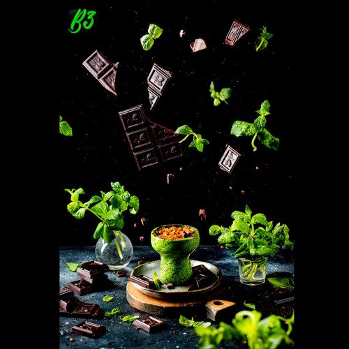 Табак B3 Mint Chocolate Chill (Шоколад с Мятой), 50 грамм