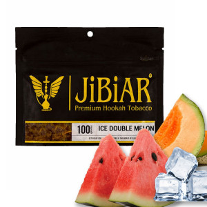 Табак Jibiar Ice Watermolon  Melon (Арбуз Дыня со Льдом), 100 грамм