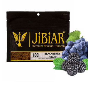 Табак Jibiar Blackberry Grape (Ежевика Виноград), 100 грамм