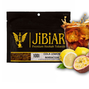 Табак Jibiar Cola Lemon Maracuja (Кола, Лимон, Маракуйя), 100 грамм