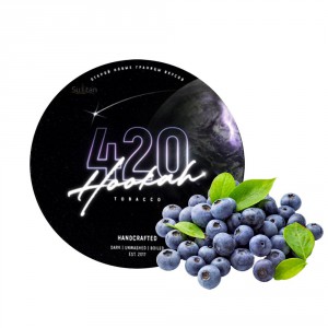 Табак 420 Blueberry (Черника), 100 грамм