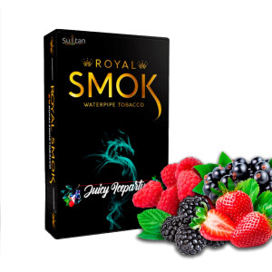 Табак Royal Smok Juicy Iceparty (Сочная Ледяная Вечеринка), 50 грамм