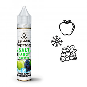 Солевая жидкость Fancy Monster Salt Cold Apple with Grape (Ледяное Яблоко с Виноградом), 30 мл