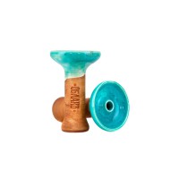 Чаша №312 Облако Glaze Top Phunnel M, бирюзовая