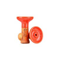 Чаша №313 Облако Glaze Top Phunnel M, оранжевая