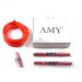 Шланг №18 Cиликоновый AMY DeLuxe Aluminium Long