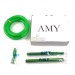 Шланг №18 Cиликоновый AMY DeLuxe Aluminium Long